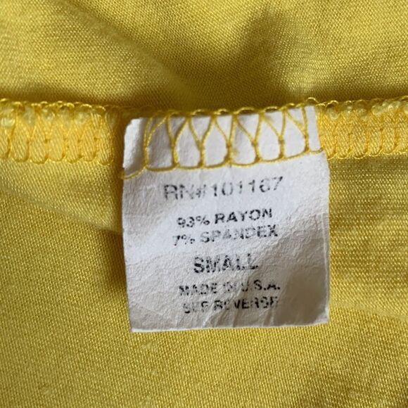 ChaCha Vente yellow bell sleeve dress. - Picture 7 of 16